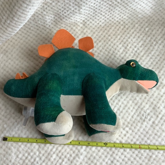 Build A Bear Workshop Plush Stegosaurus Dinosaur Stuffed Animal Jurassic Toy - Picture 15 of 15